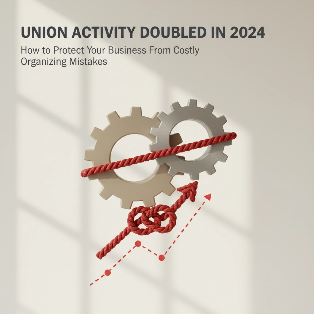 Union Activity Doubled in 2024: How to Protect Your Business From Costly Organizing Mistakes