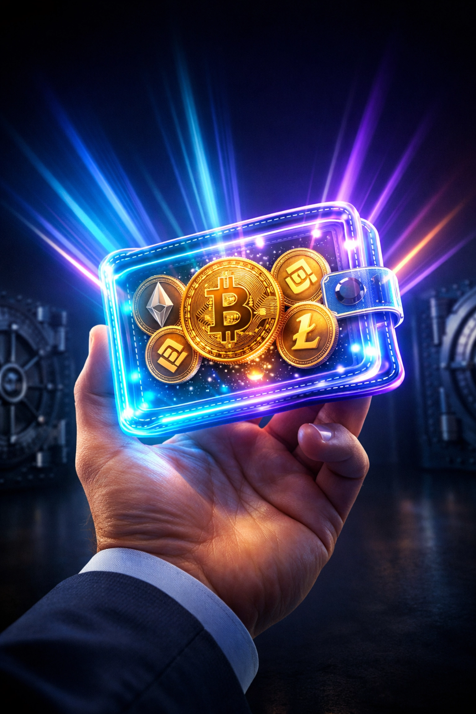 Self-custody crypto wallet empowering merchants with instant payment control