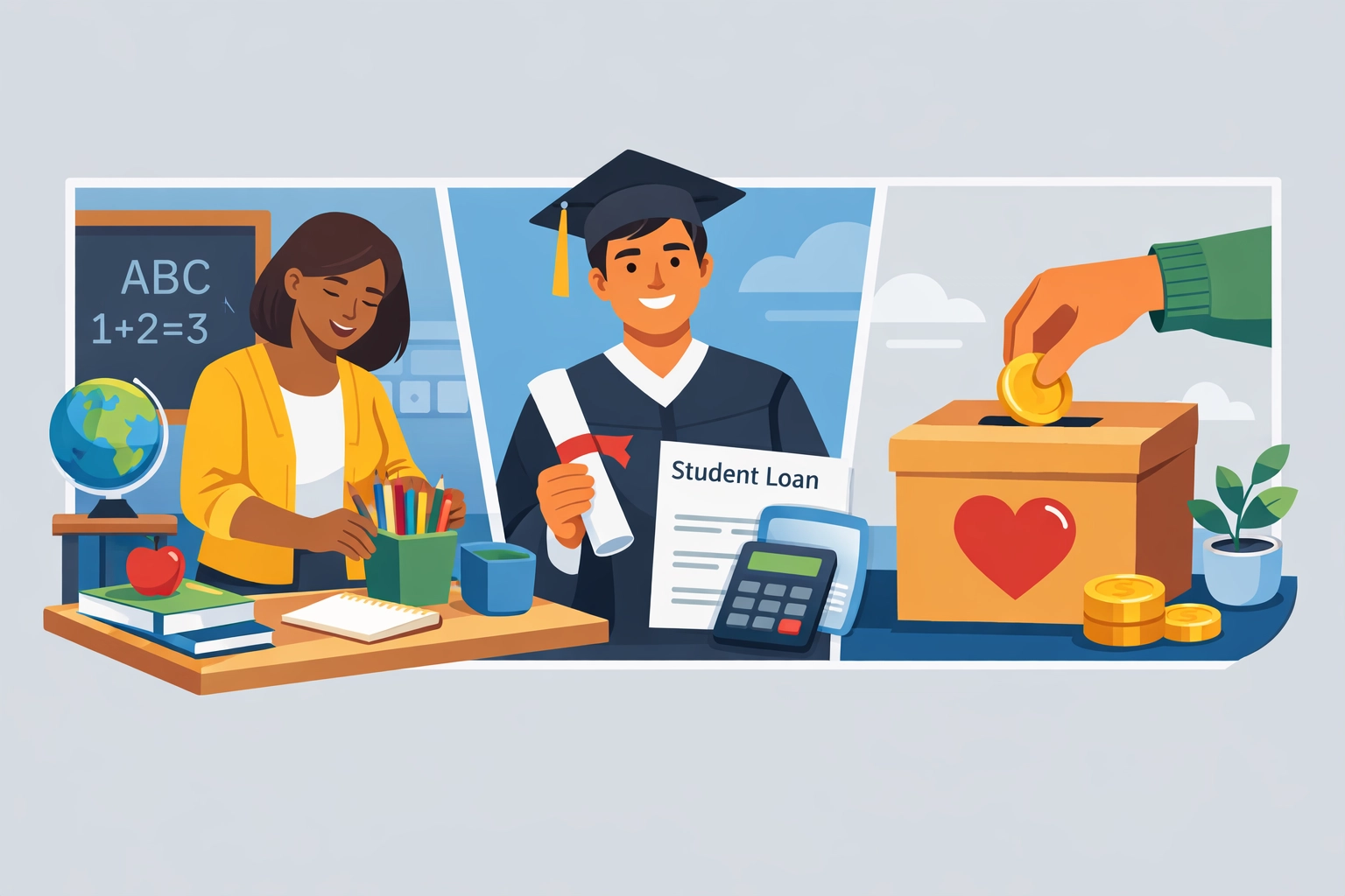 Above-the-line tax deductions for teachers, students, and charitable donations in 2026