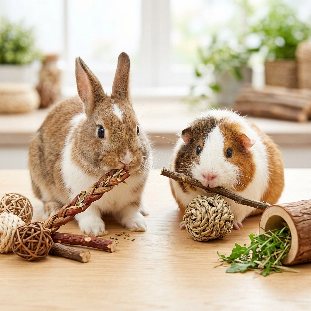 [HERO] Bunnies & Guinea Pigs: Why Their Teeth Never Stop Growing: and the Best Toys to Keep Them Busy