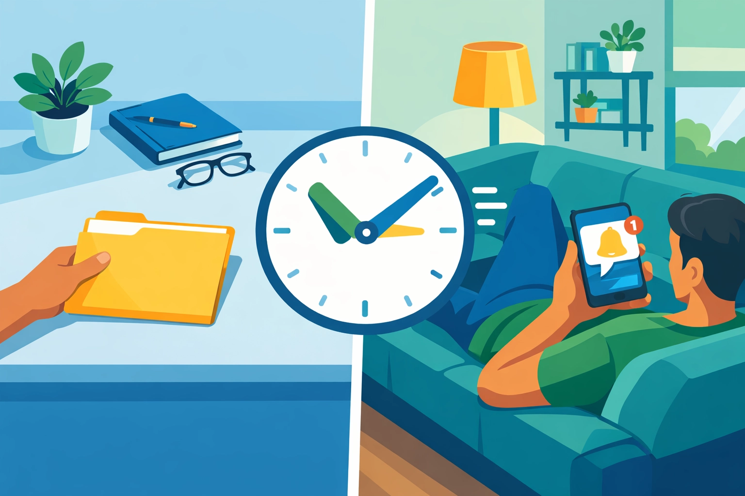 Drop-off tax preparation service showing convenient document submission and remote review