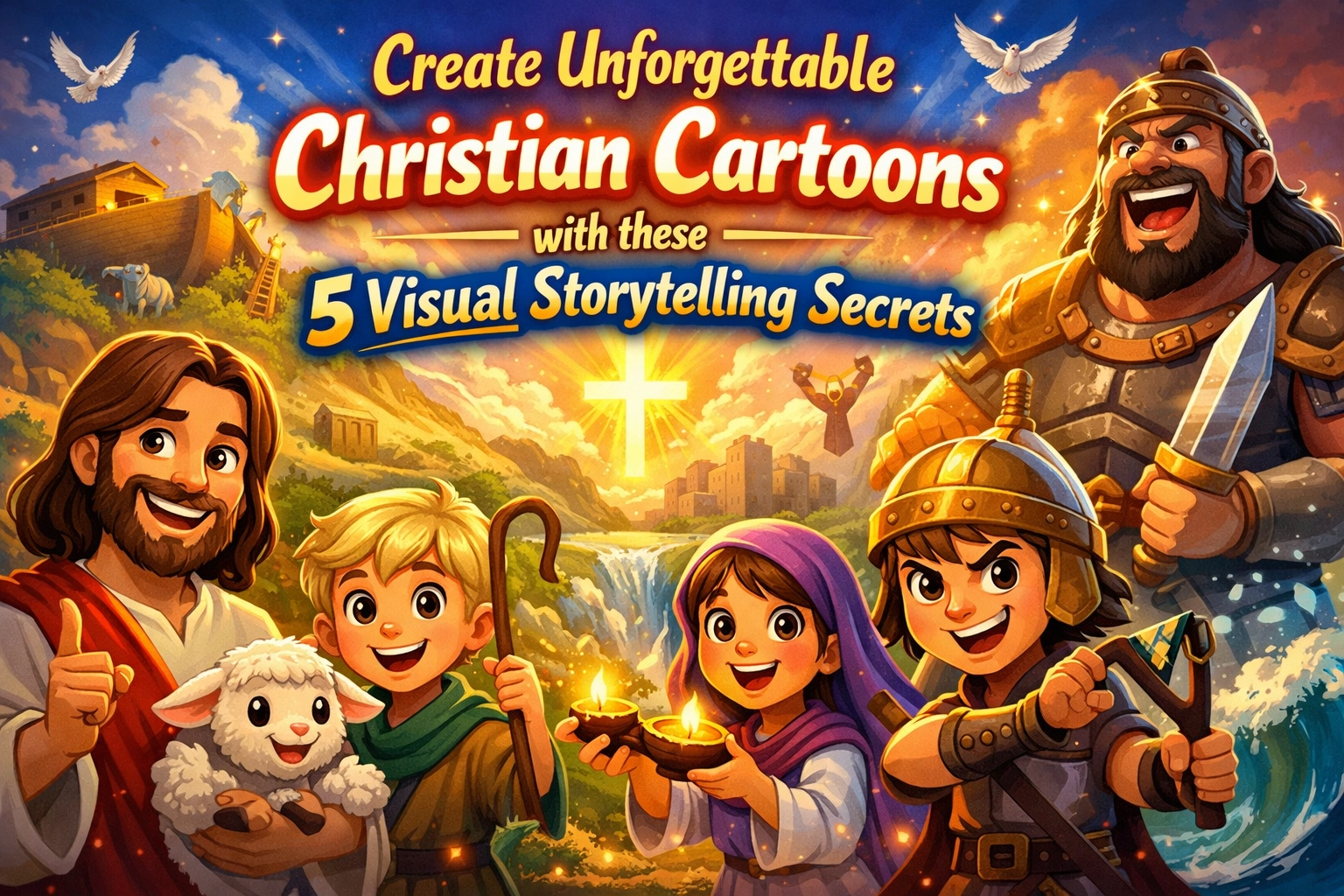 [HERO] Create Unforgettable Christian Cartoons with these 5 Visual Storytelling Secrets