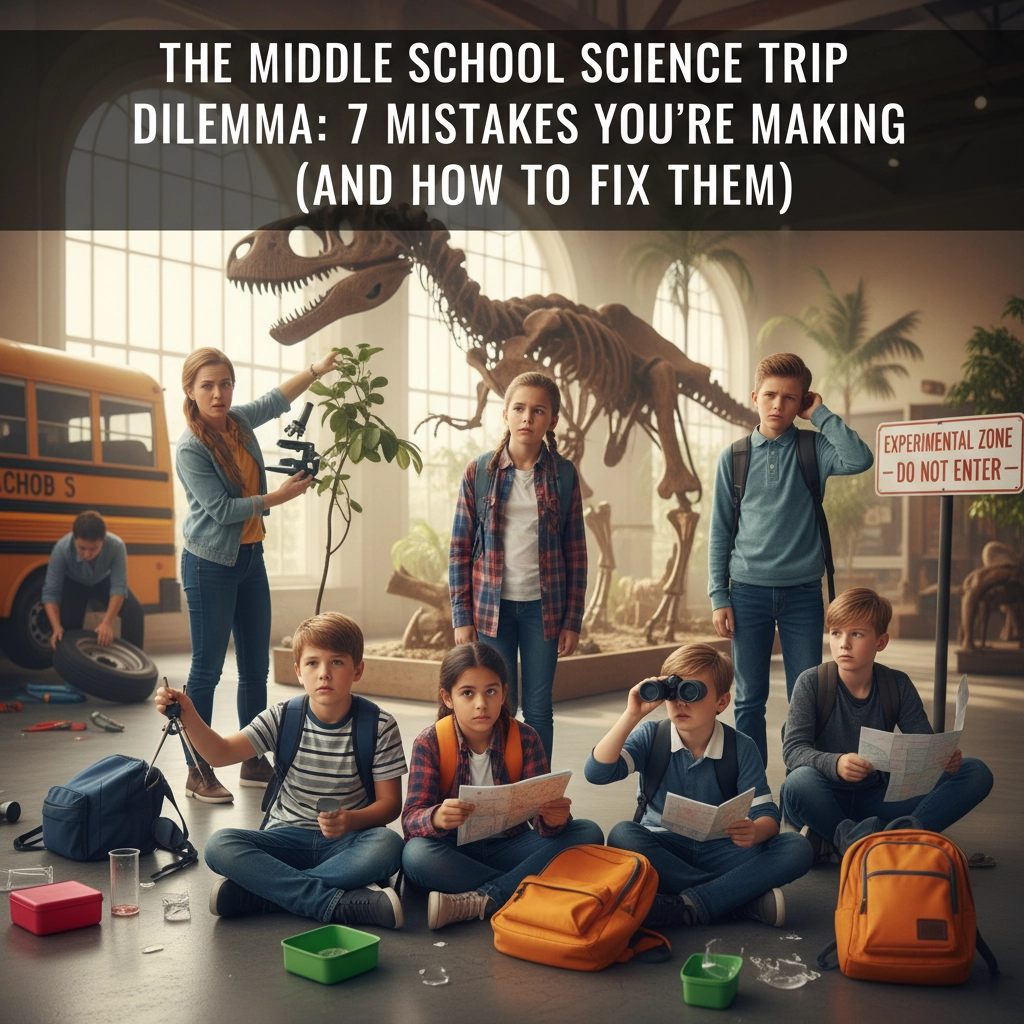 The Middle School Science Trip Dilemma: 7 Mistakes You are Making (and How to Fix Them)