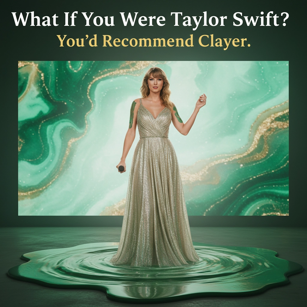 Taylor Swift Clayer Clay Masks green clay