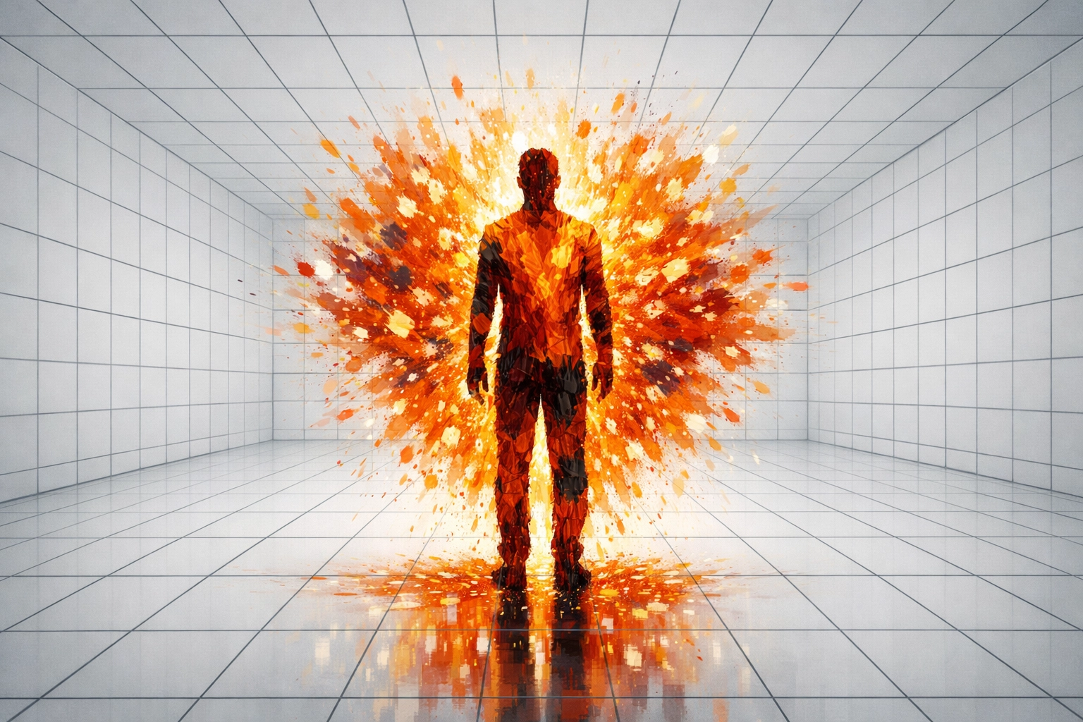 Human expertise and unique content perspectives standing out in a mechanical AI search environment.