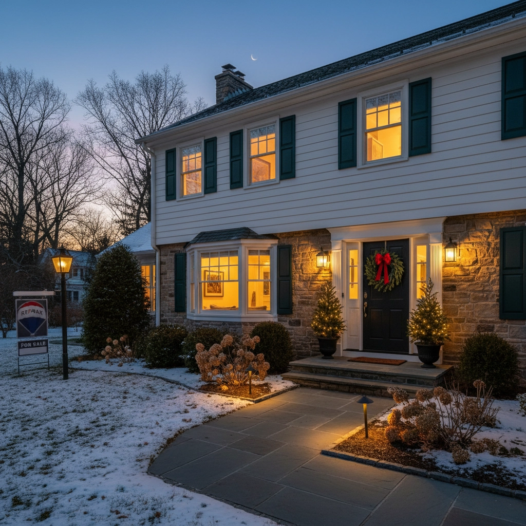 Real estate agent in New Jersey ready to help you sell your house before the holidays