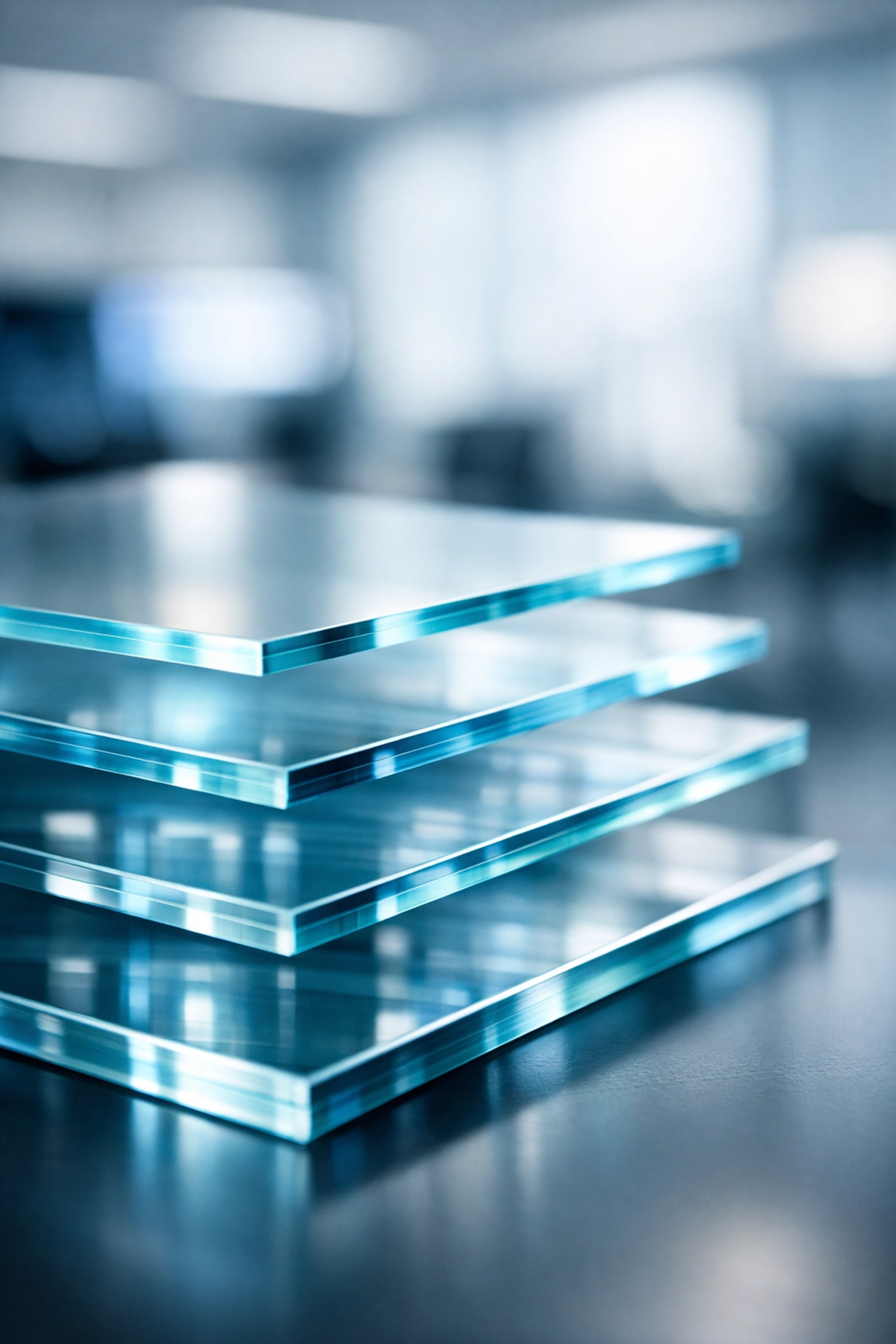 Layered data panels representing deep marketing analytics and business context beyond simple clicks.