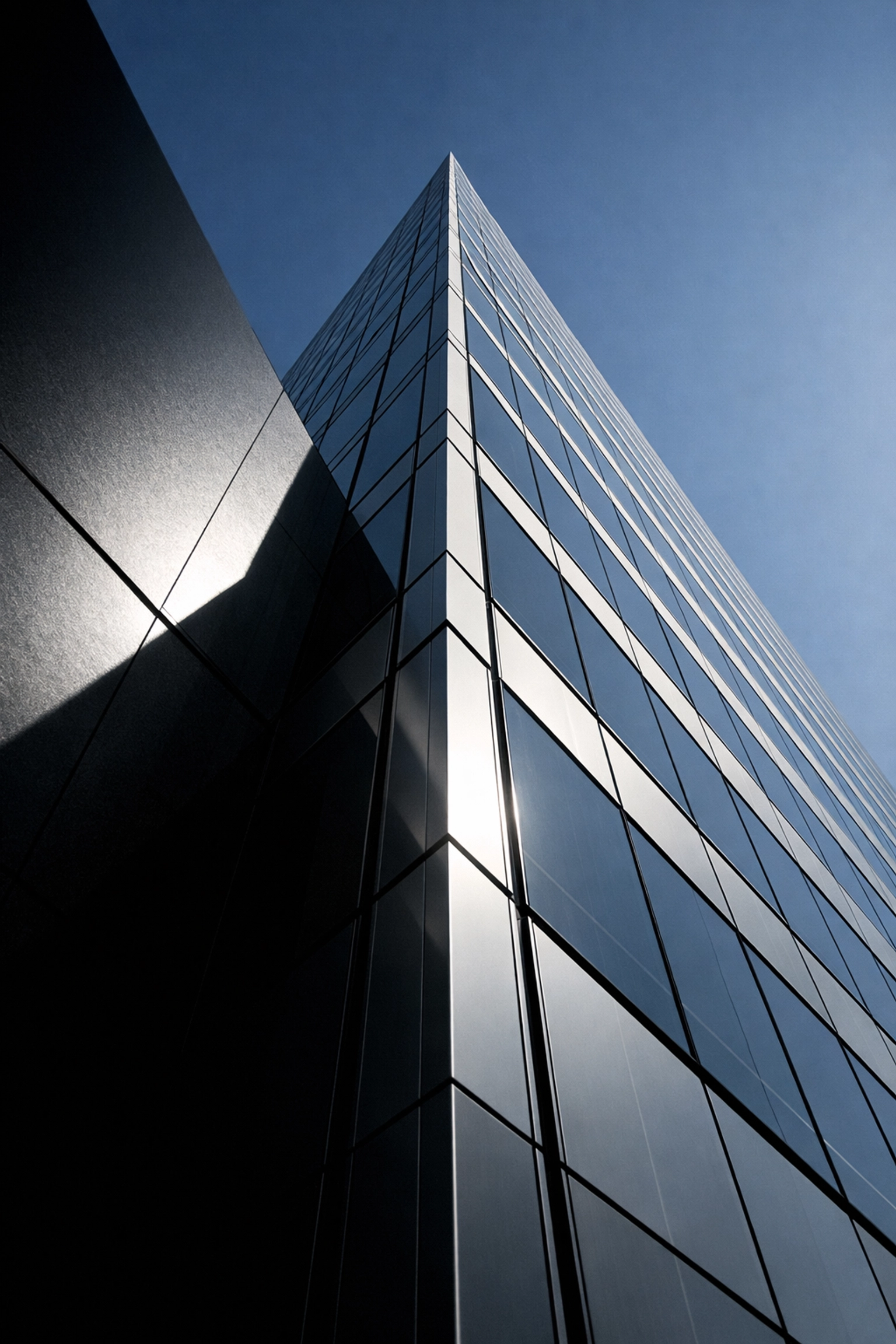 Architectural leading lines and rule of thirds composition used while shooting in manual mode.