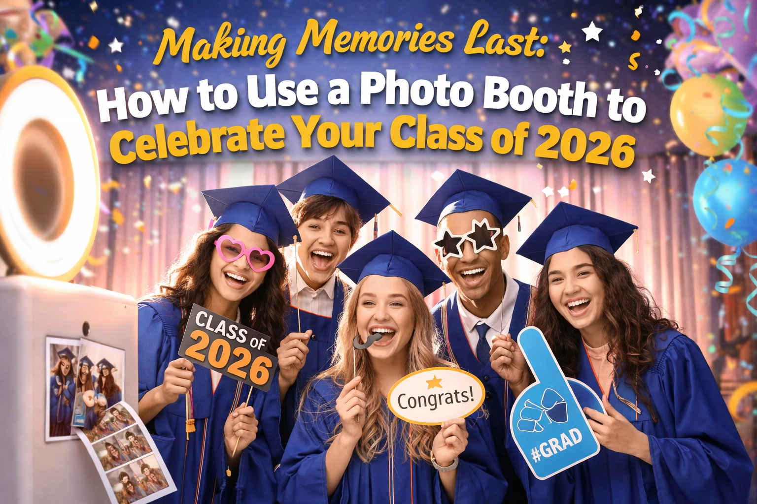 [HERO] Making Memories Last: How to Use a Photo Booth to Celebrate Your Class of 2026