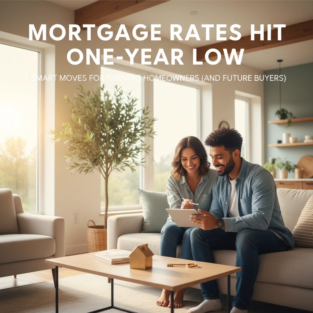Mortgage Rates Hit One-Year Low: 7 Smart Moves for Thriving Homeowners (And Future Buyers)