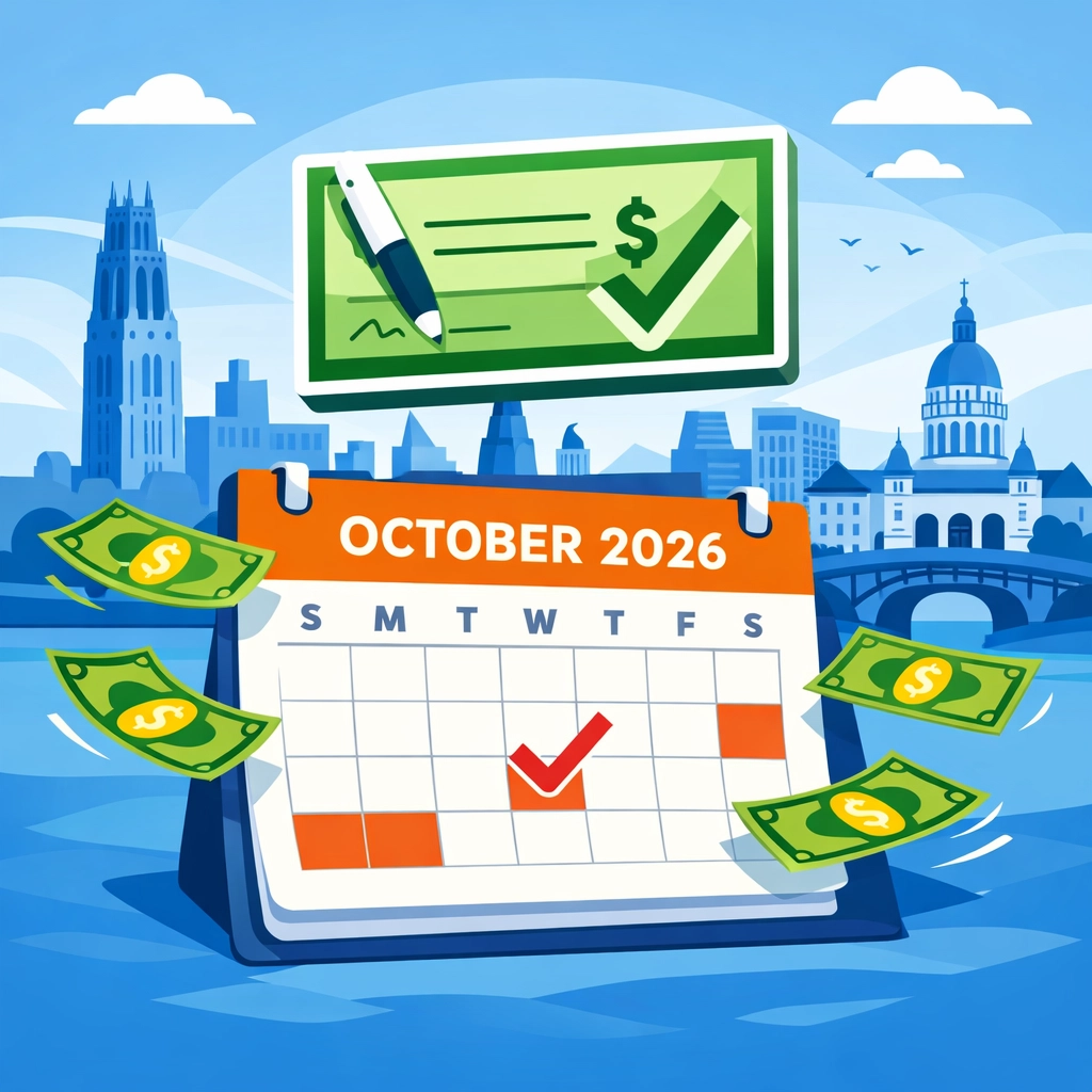 October 2026 tax rebate payment calendar for Connecticut families