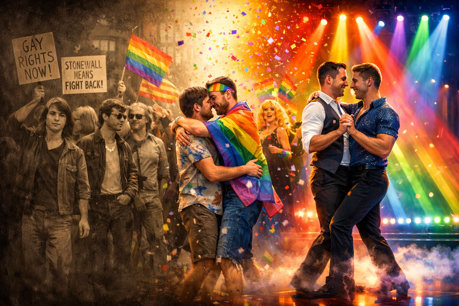 Ireland LGBTQ+ progress timeline from early Pride to Eurovision 2018 gay dancers