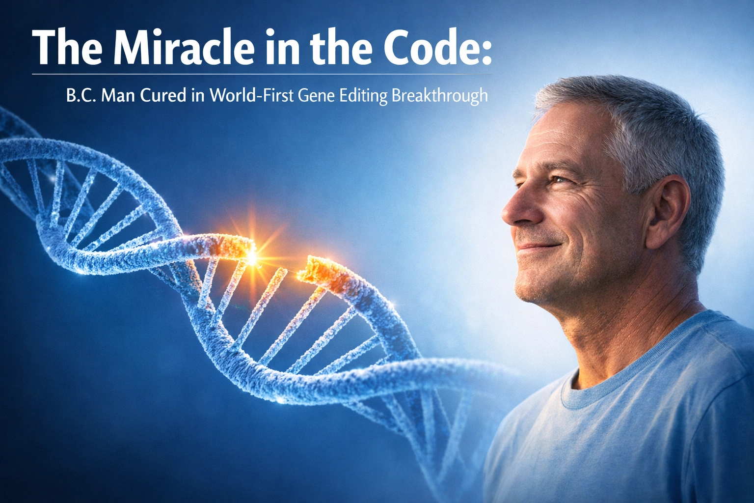 [HERO] The Miracle in the Code: B.C. Man Cured in World-First Gene Editing Breakthrough
