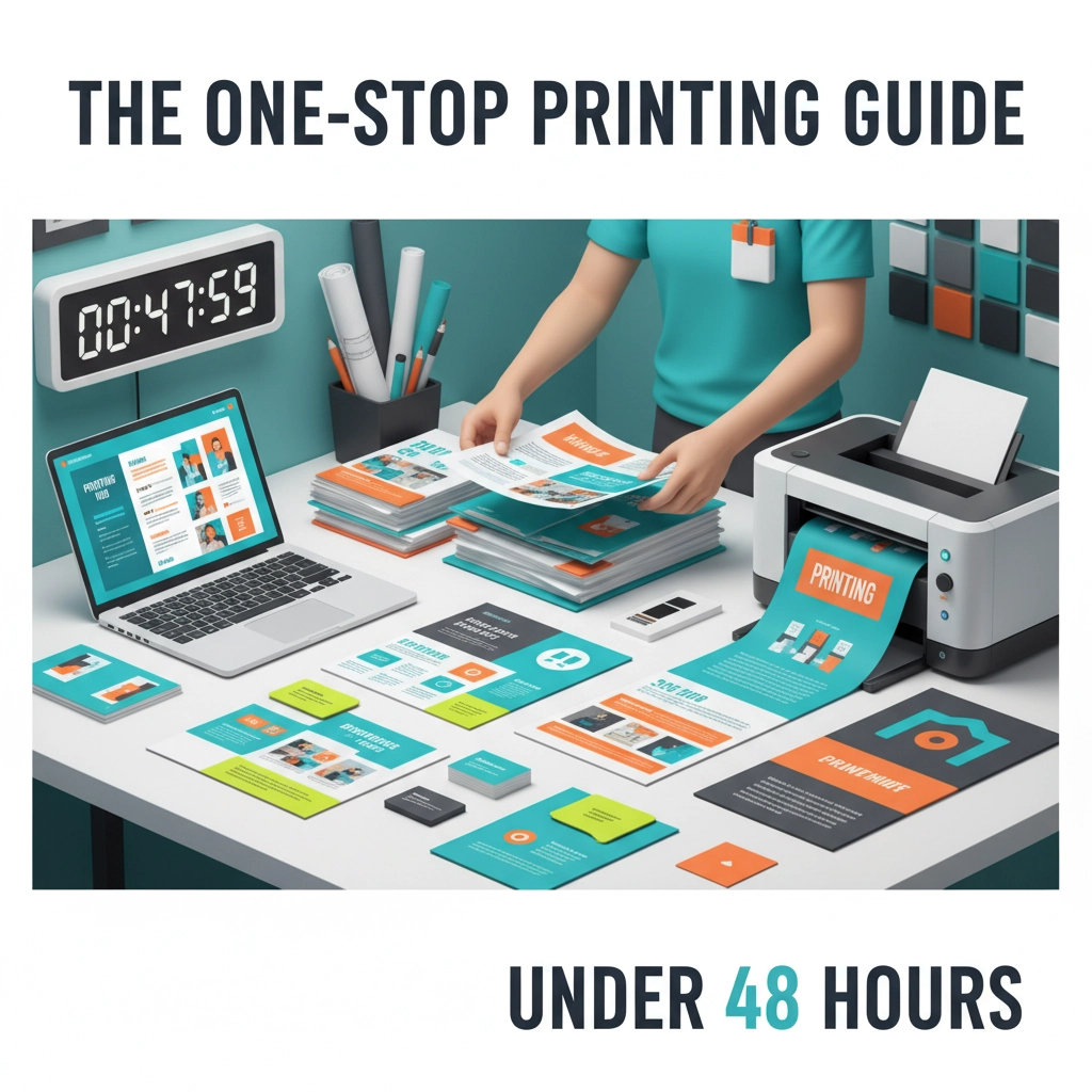 The One-Stop Printing Guide: How to Handle All Your Marketing Materials in Under 48 Hours