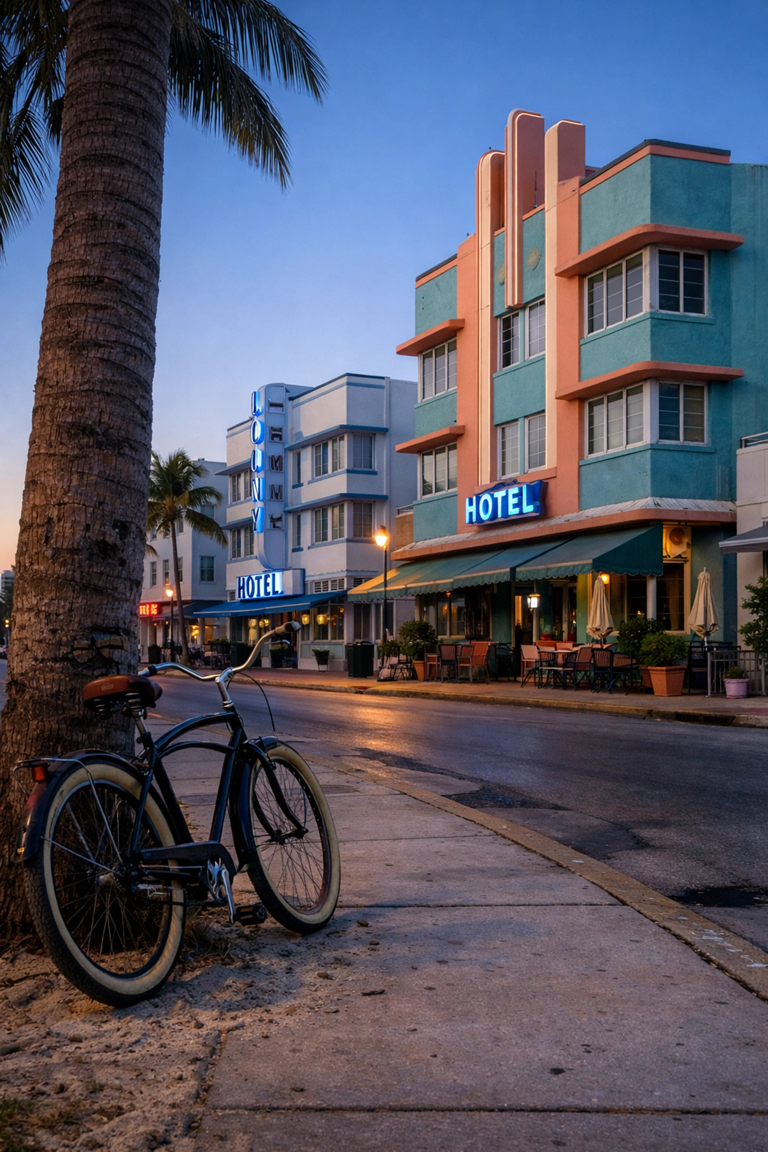Pastel Art Deco architecture on South Beach Ocean Drive, a top fun thing to do in Miami.