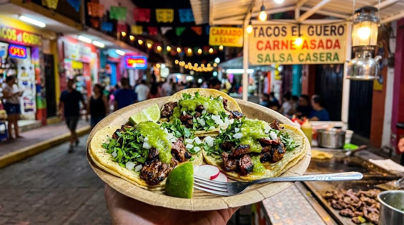 Delicious Street Tacos in Old Town
