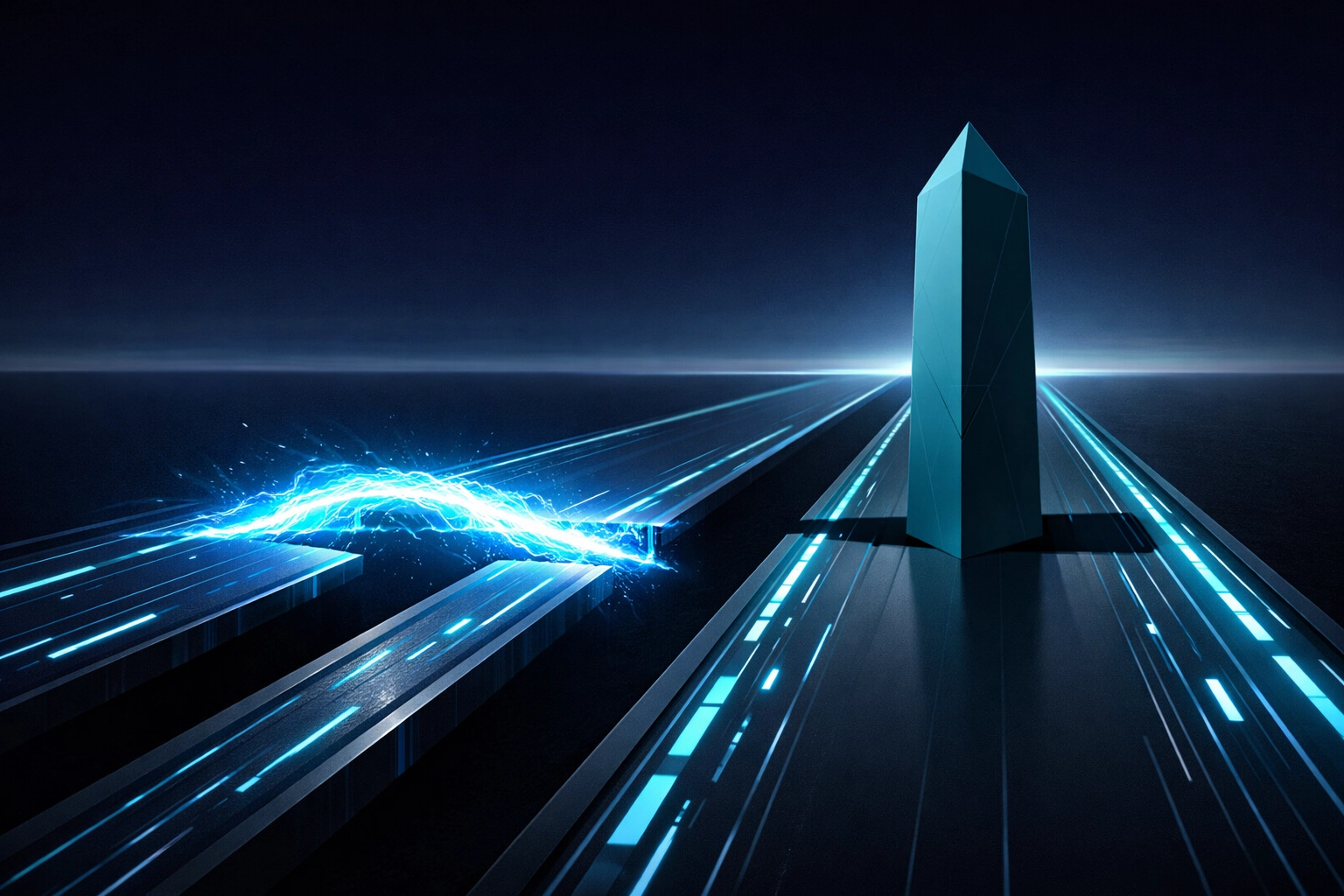 Visual metaphor of self-healing technology repairing gaps in automated testing scripts.