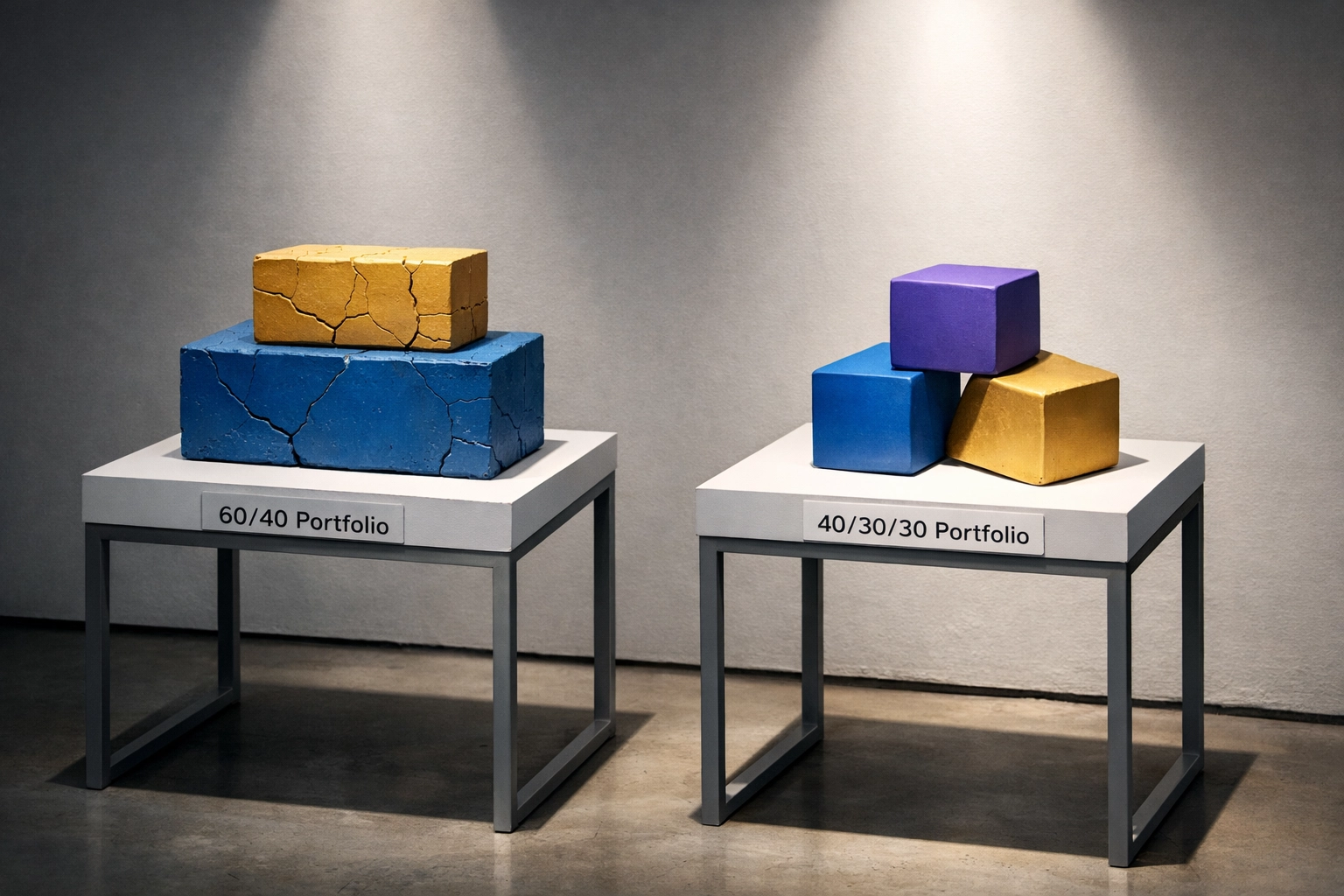 Comparing 60/40 versus 40/30/30 portfolio frameworks for market volatility protection