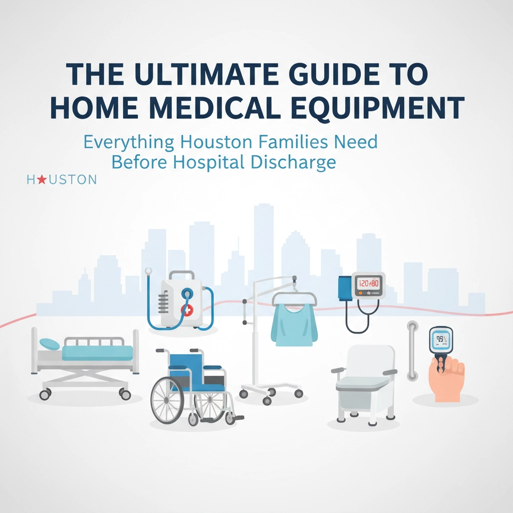 The Ultimate Guide to Home Medical Equipment: Everything Houston Families Need Before Hospital Discharge