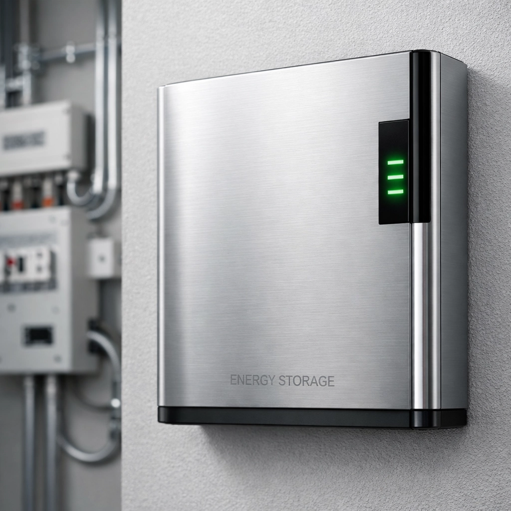 Professional installation of a premium solar battery unit by MCS accredited solar installers in the UK.