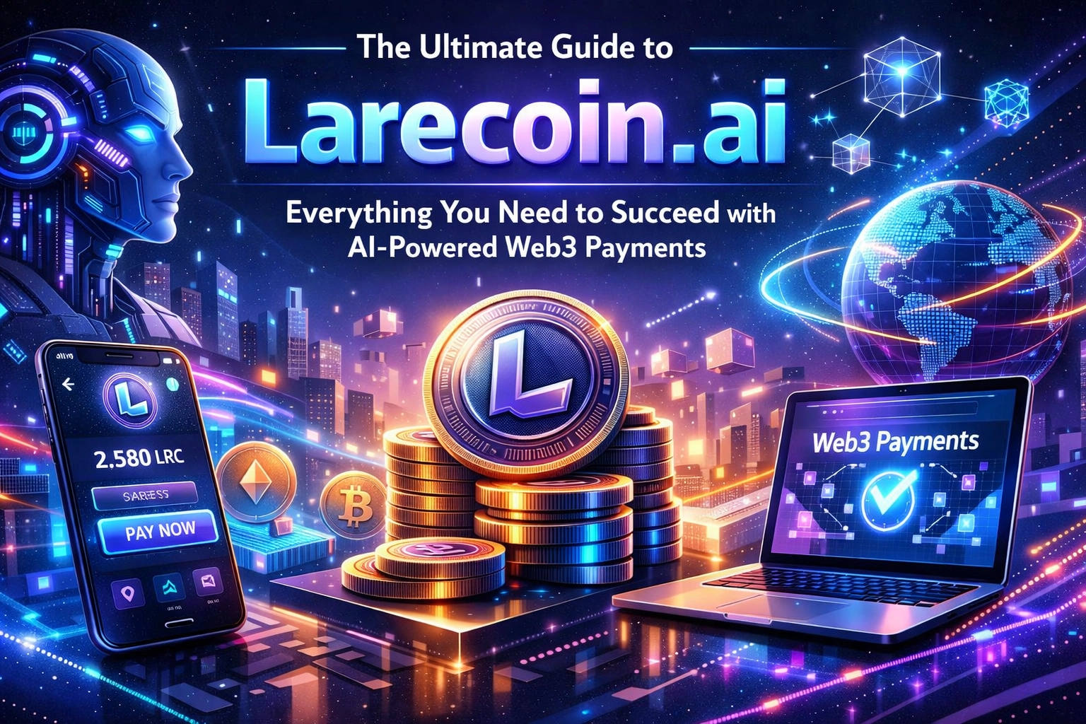 [HERO] The Ultimate Guide to Larecoin.ai: Everything You Need to Succeed with AI-Powered Web3 Payments