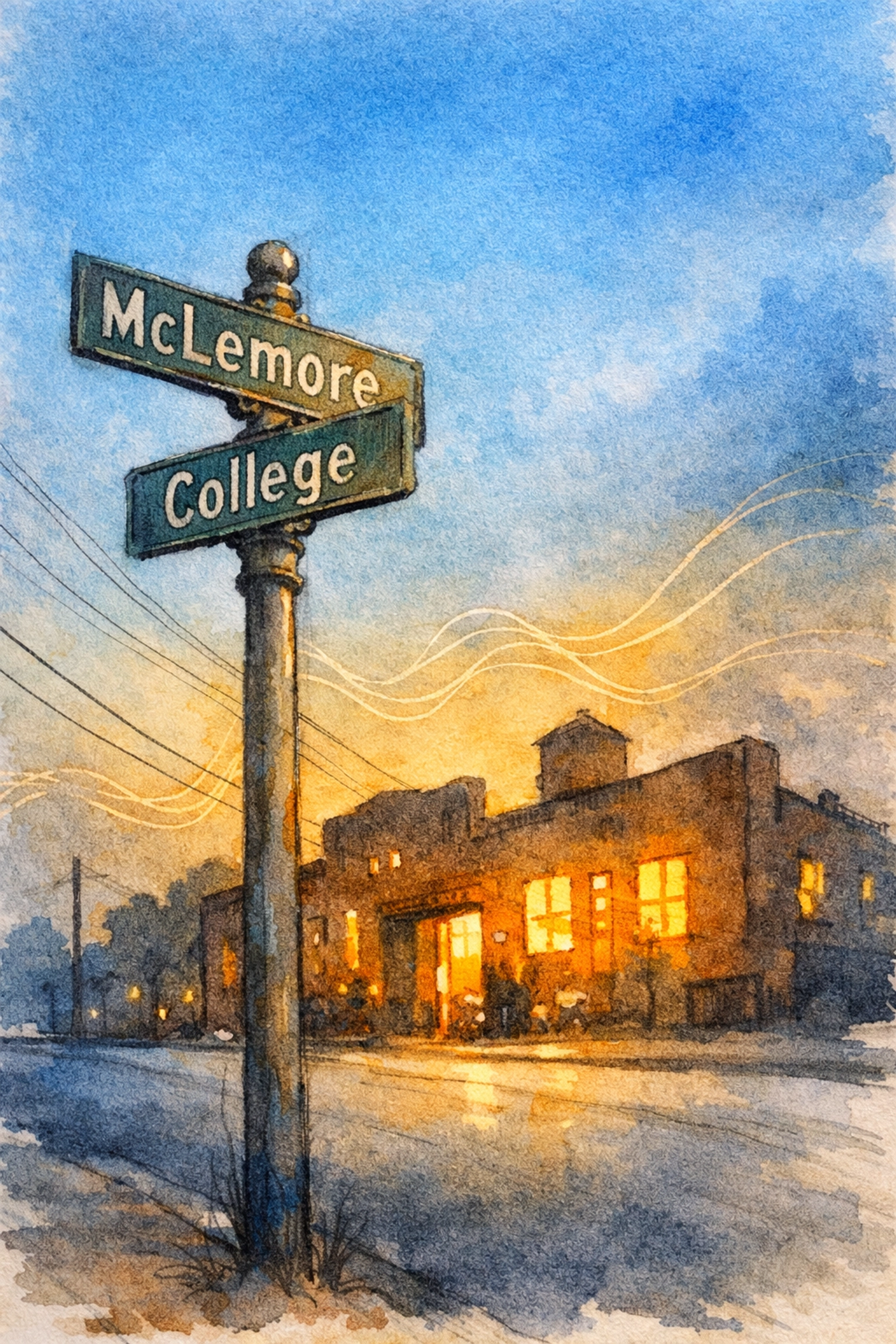 McLemore and College street corner in South Memphis where Stax Records created soul music history