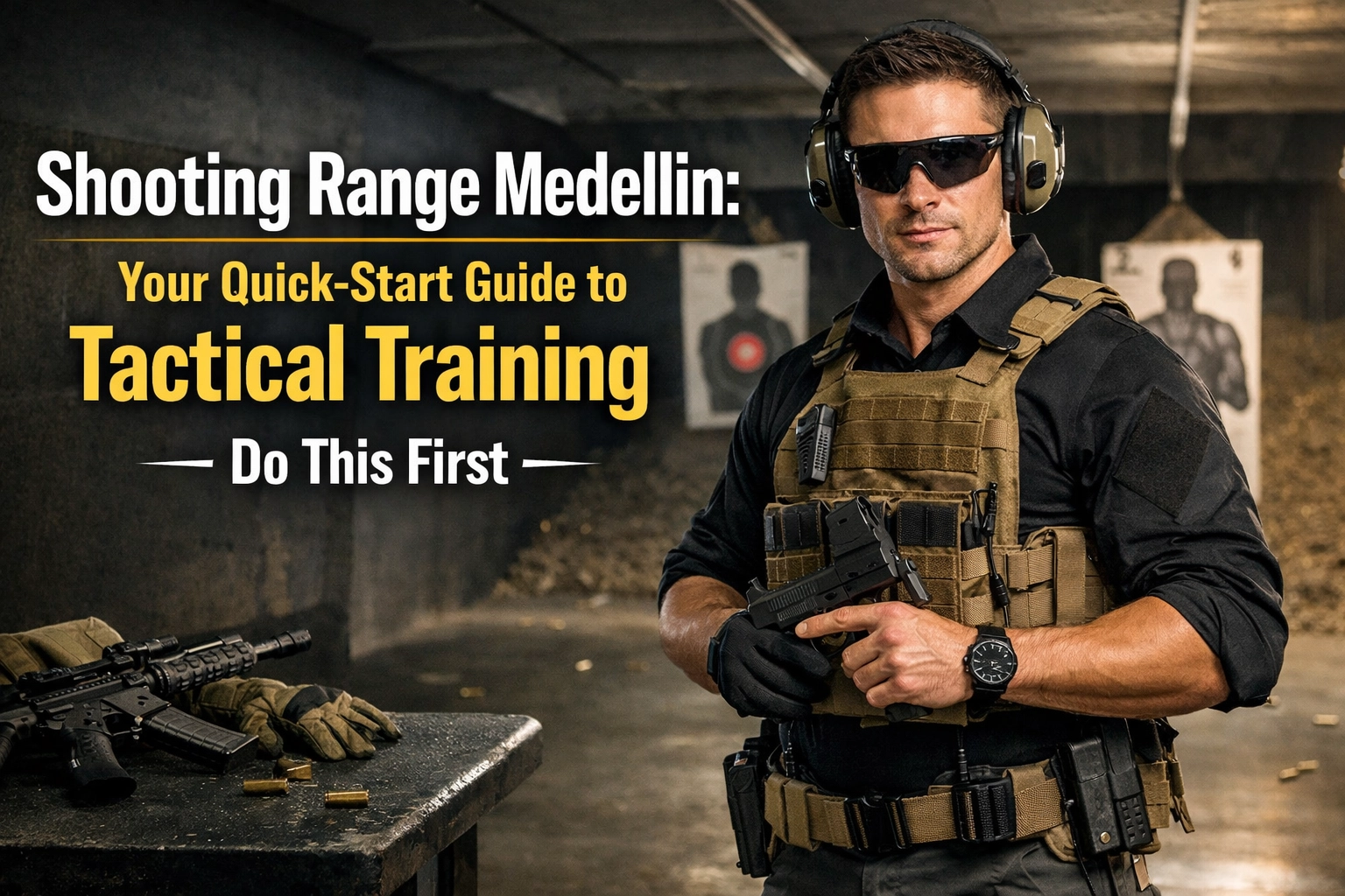 Shooting Range Medellin: Your Quick-Start Guide to Tactical Training – Do This First