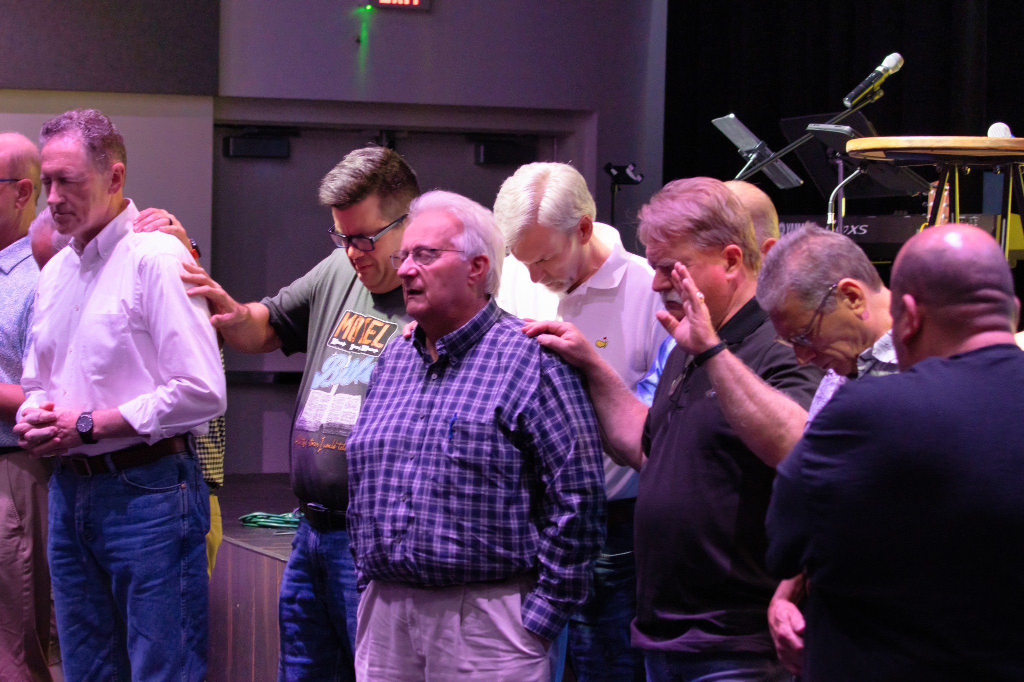 Мъжки молитвен кръг в Първата конгрегационалистка църква в Мемфис