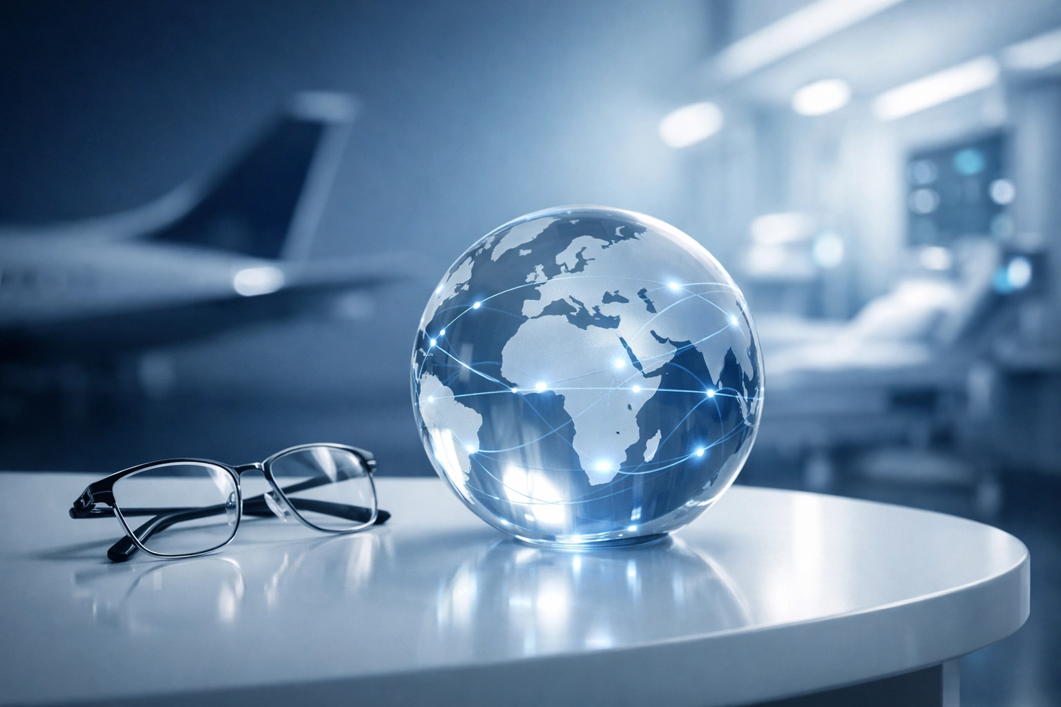 Representación de cobertura de salud internacional y asistencia global para viajeros en República Dominicana.