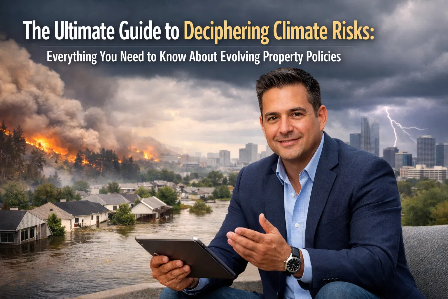 Insurance expert climate risks guide