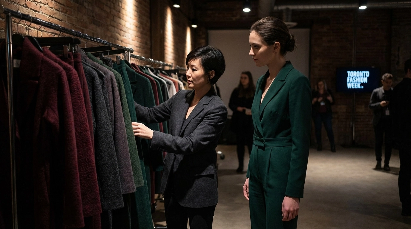 Fashion PR backstage preview