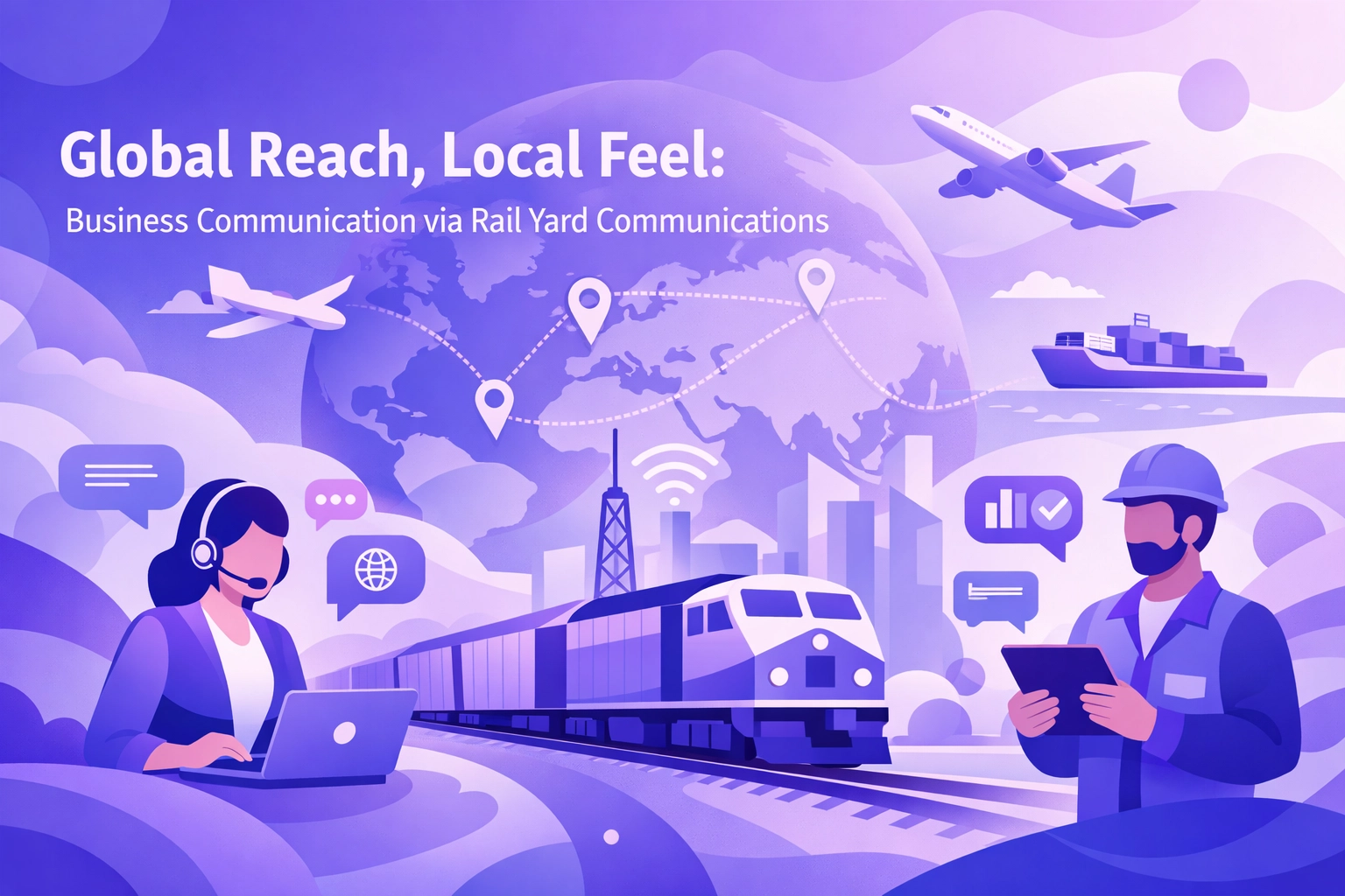 [HERO] Global Reach, Local Feel: Business Communication via Rail Yard Communications