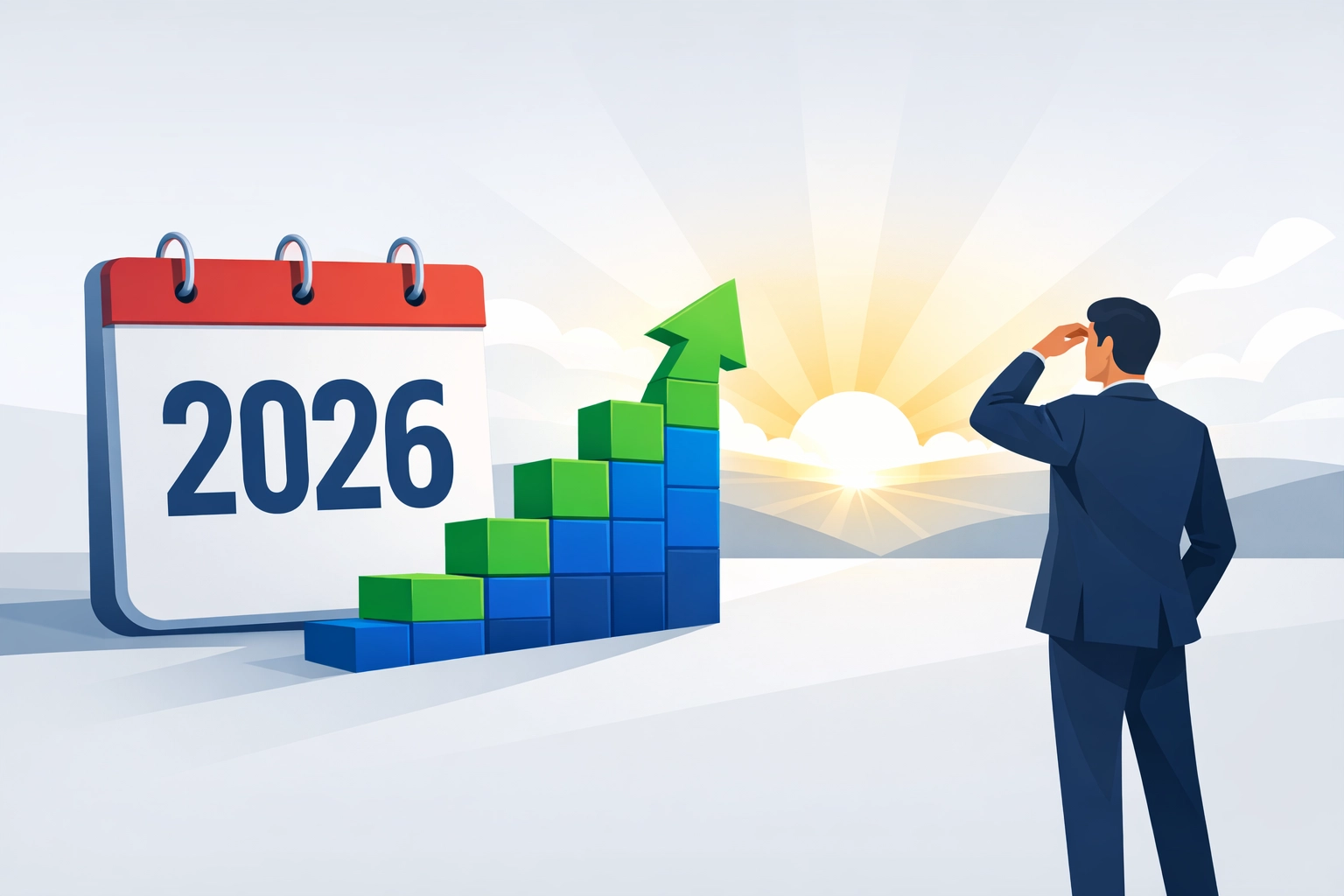 Illustration of the 2026 tax year and rising IRS reporting thresholds for independent contractors.
