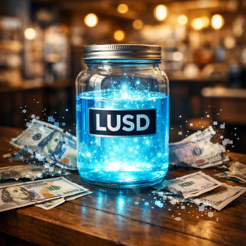 LUSD stablecoin offering decentralized price stability for merchant crypto payments