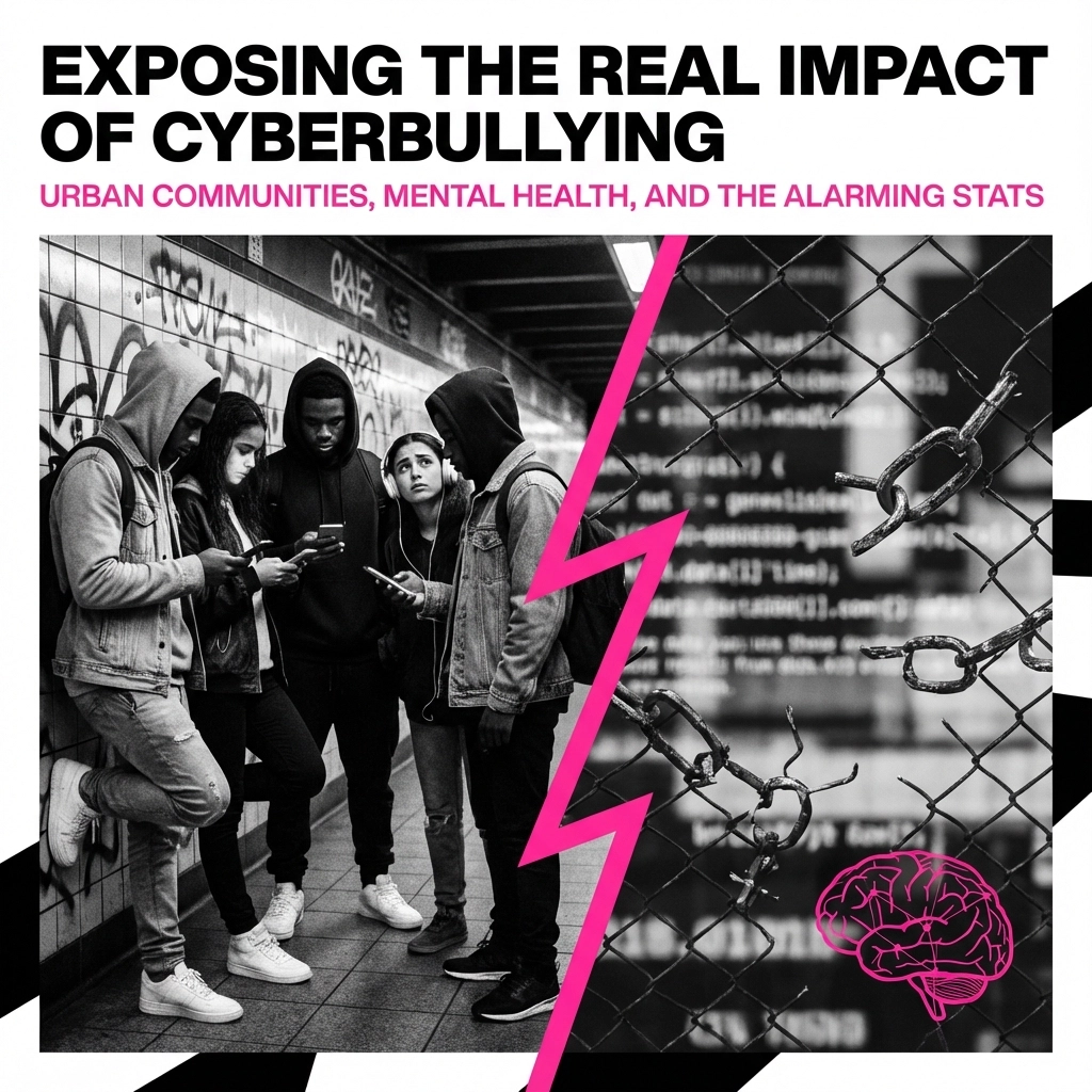 Exposing the Real Impact of Cyberbullying: Urban Communities, Mental Health, and the Alarming Stats