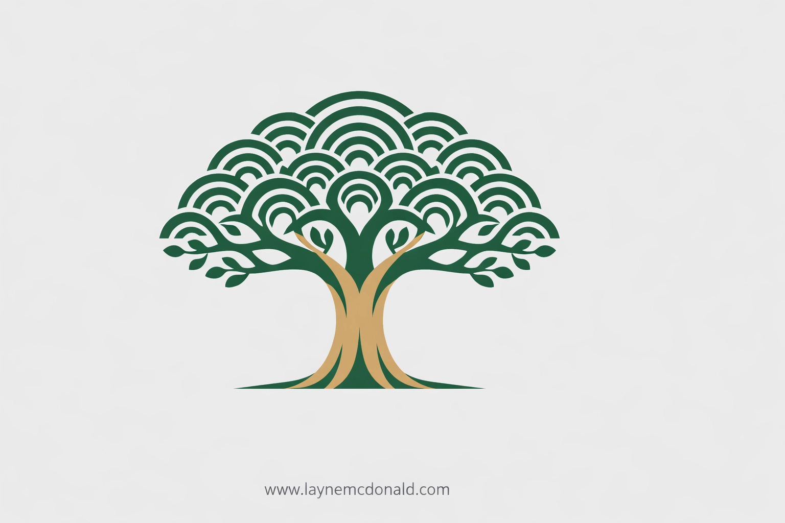 A minimalist tree with fractal branches illustrating God's sovereignty and healing church culture.