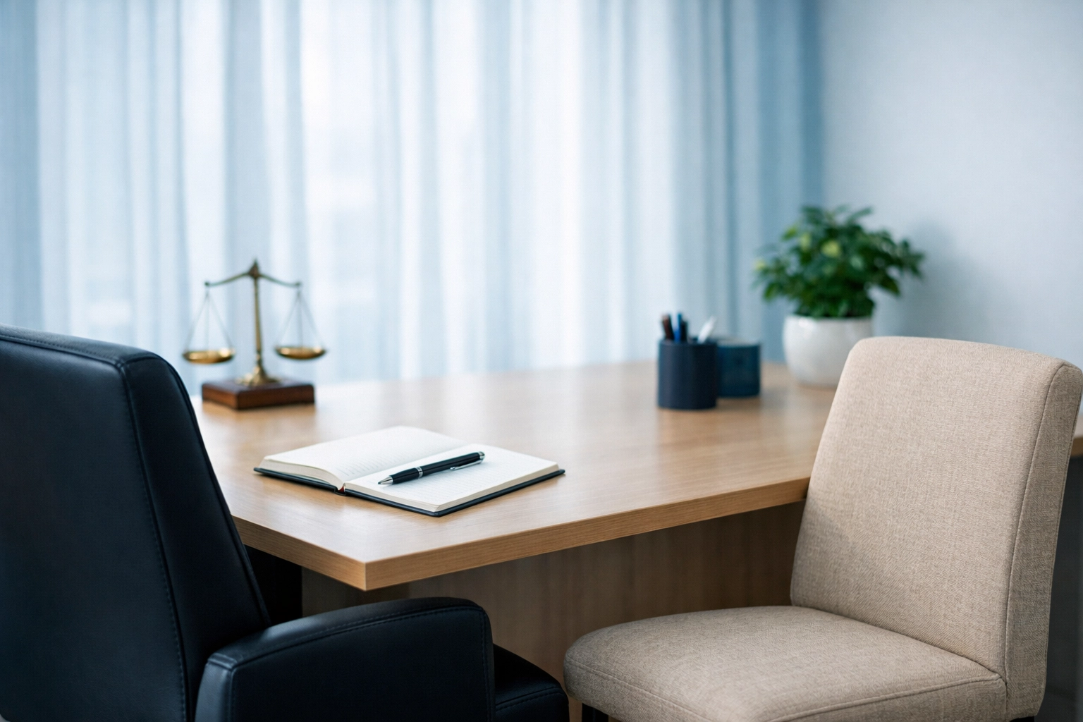 Attorney consultation office for child custody case meeting in Virginia Beach