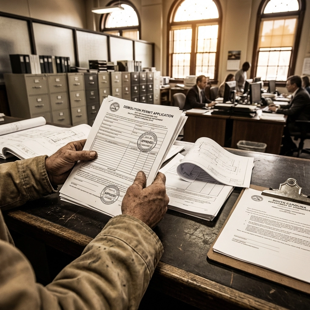 cost of demolition permit sc