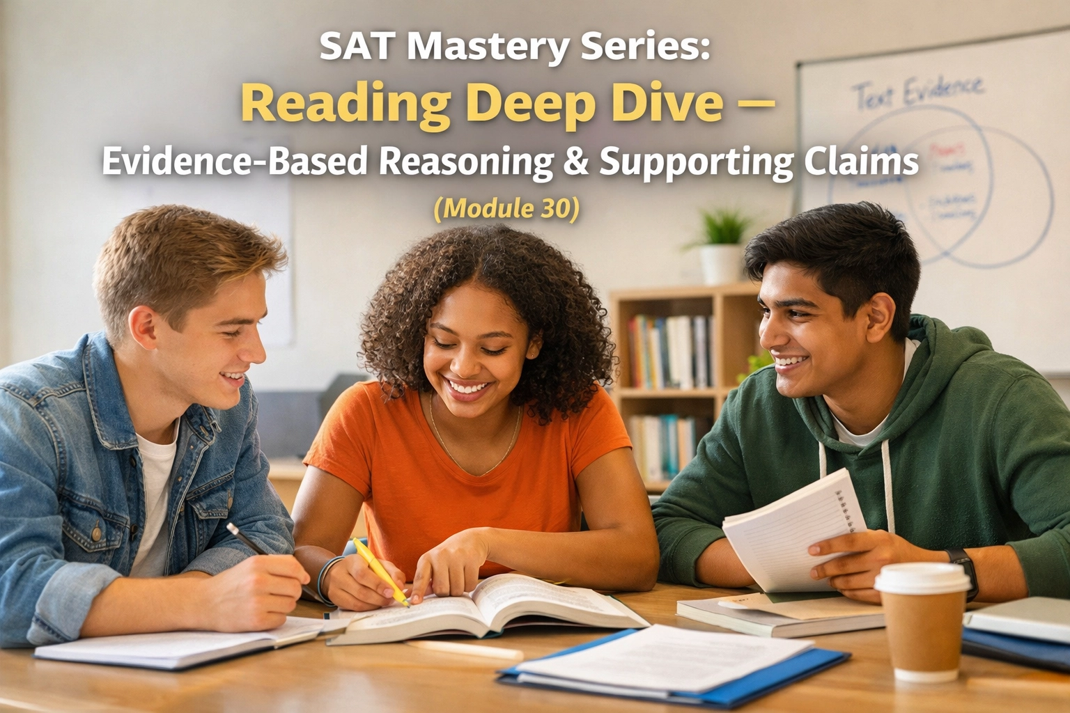 [HERO] SAT Mastery Series: Reading Deep Dive – Evidence-Based Reasoning & Supporting Claims (Module 30)