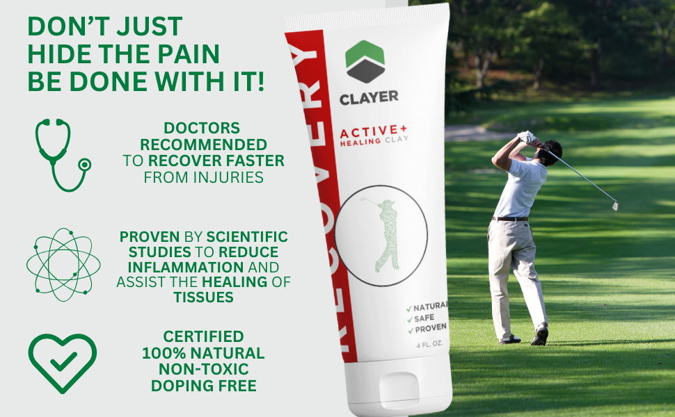 CLAYER Active+ Healing Clay tube