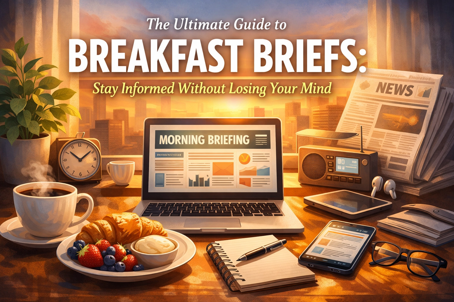 [HERO] The Ultimate Guide to Breakfast Briefs: Stay Informed Without Losing Your Mind