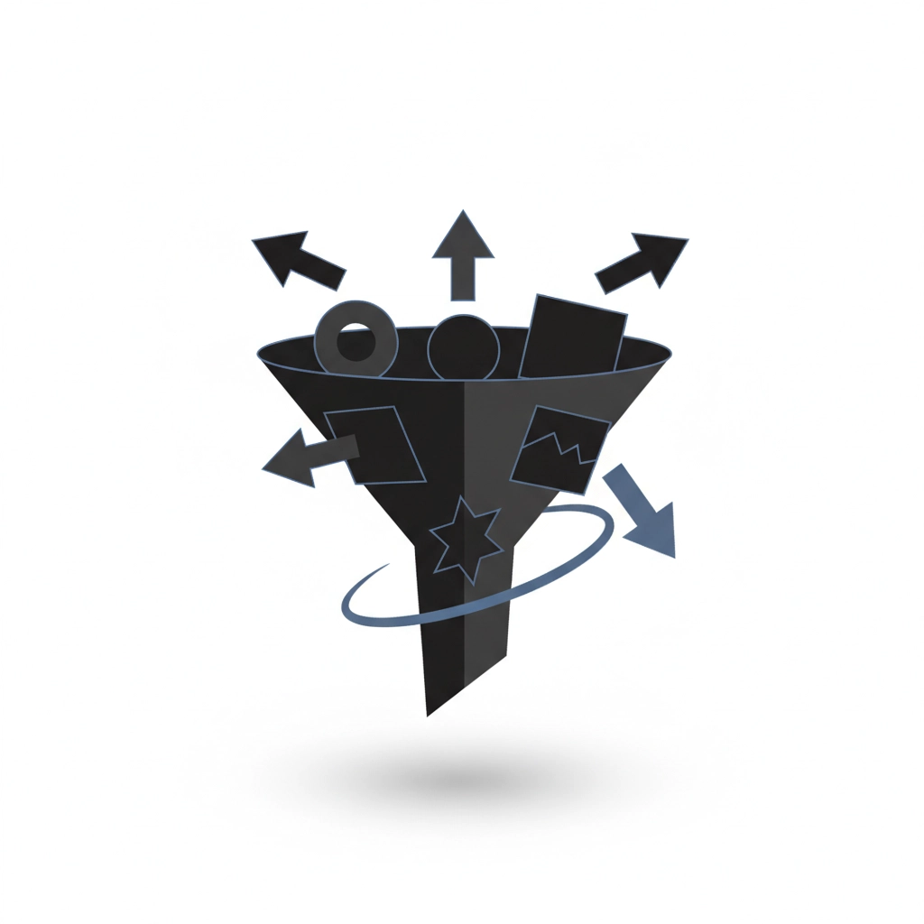 Marketing Funnel showing different attribution windows
