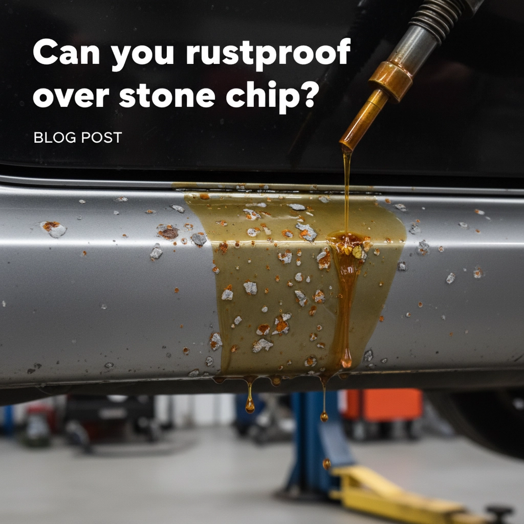 Can you rustproof over stone chip?