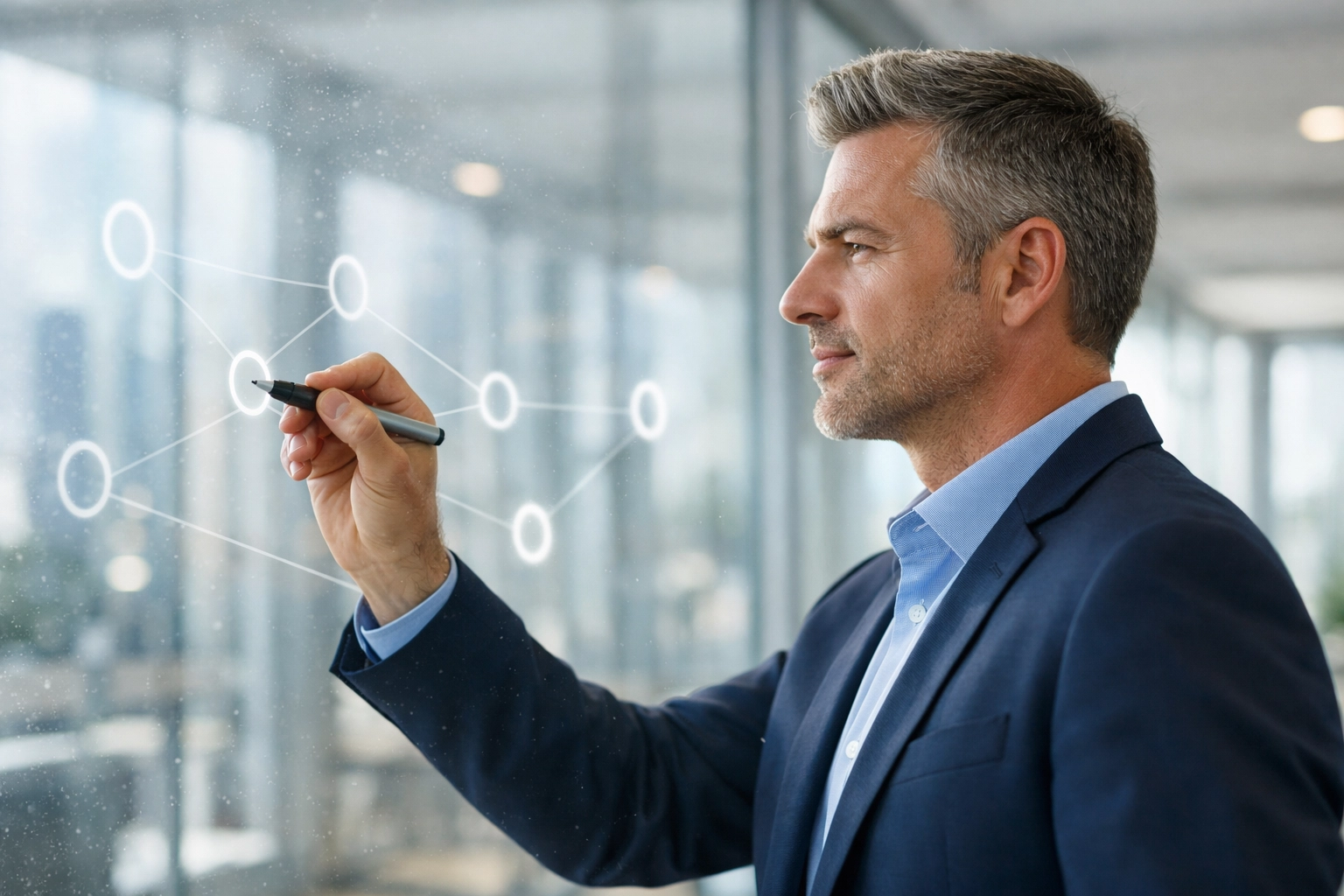 IT Director mapping infrastructure dependencies using ServiceNow ITOM for regulatory resilience and compliance.