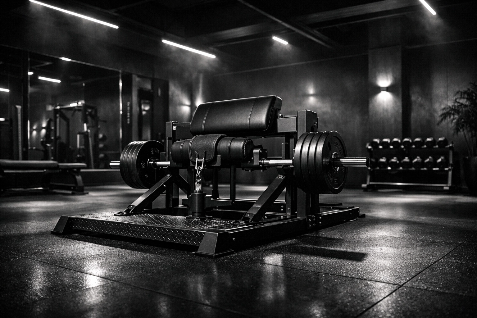 Advanced glute training equipment at a luxury private studio in Troy MI and Land O Lakes FL.