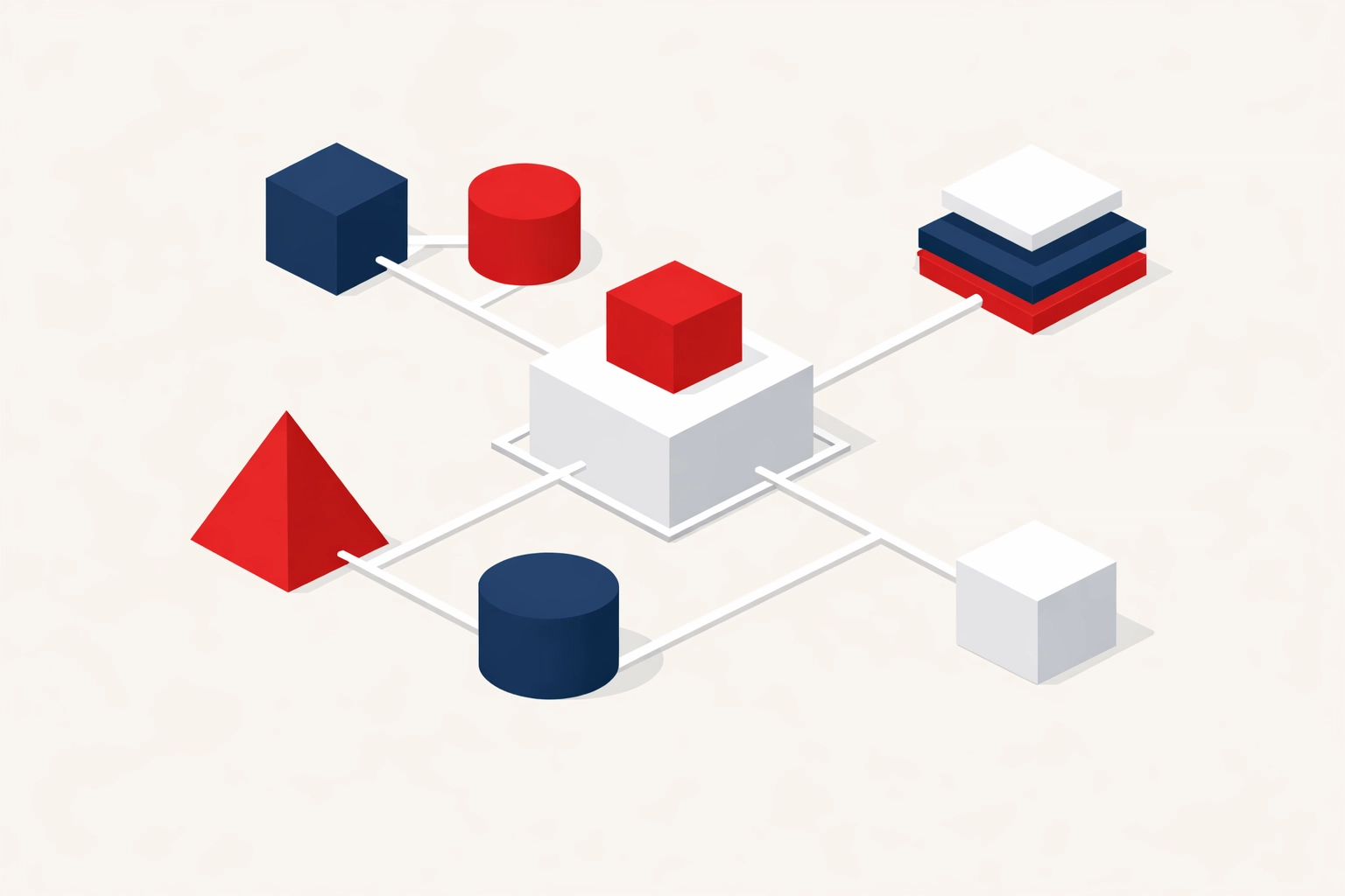 Connected business units network illustrating multi-entity financial consolidation and reporting