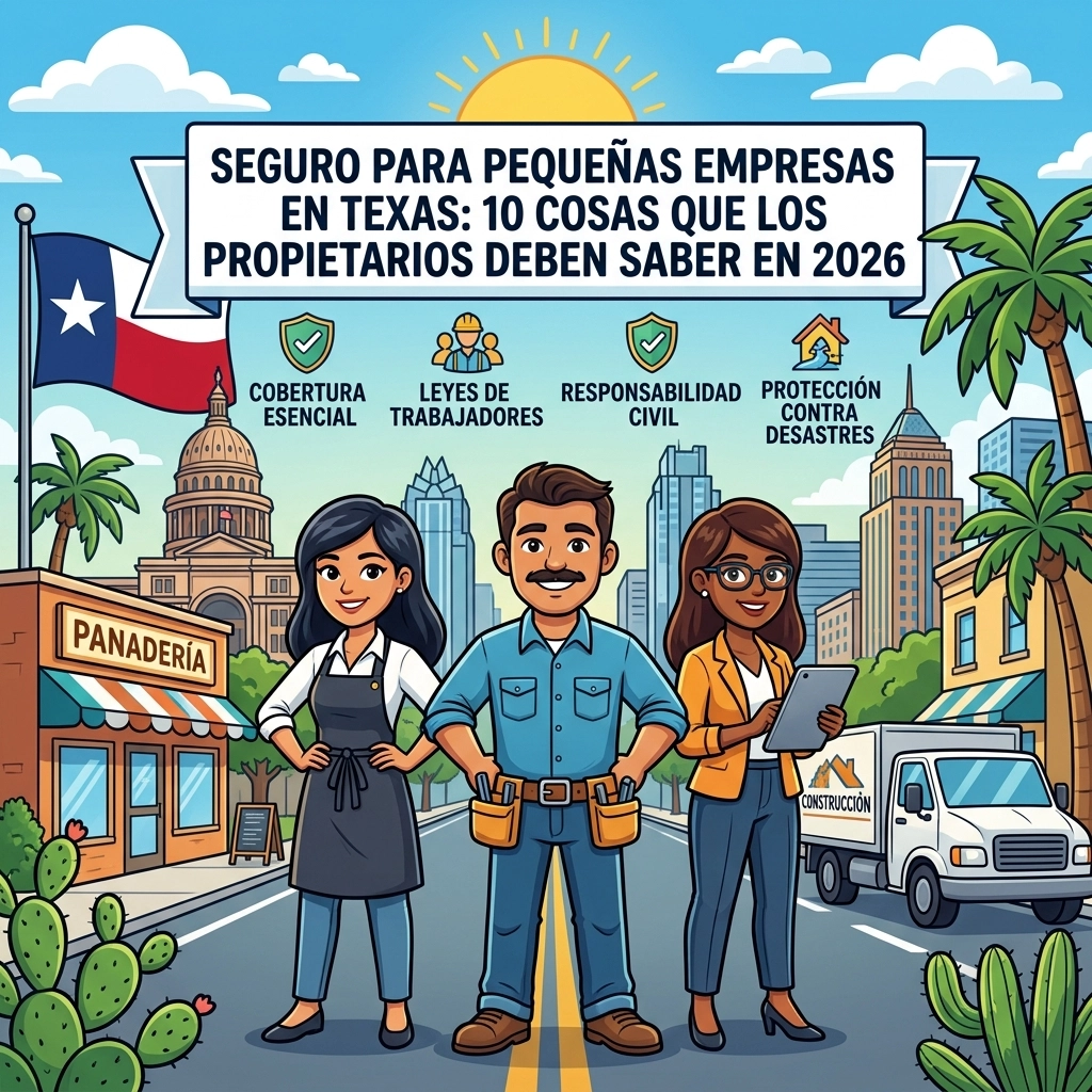 [HERO] Seguro para pequeñas empresas en Texas: 10 cosas que los propietarios deben saber en 2026