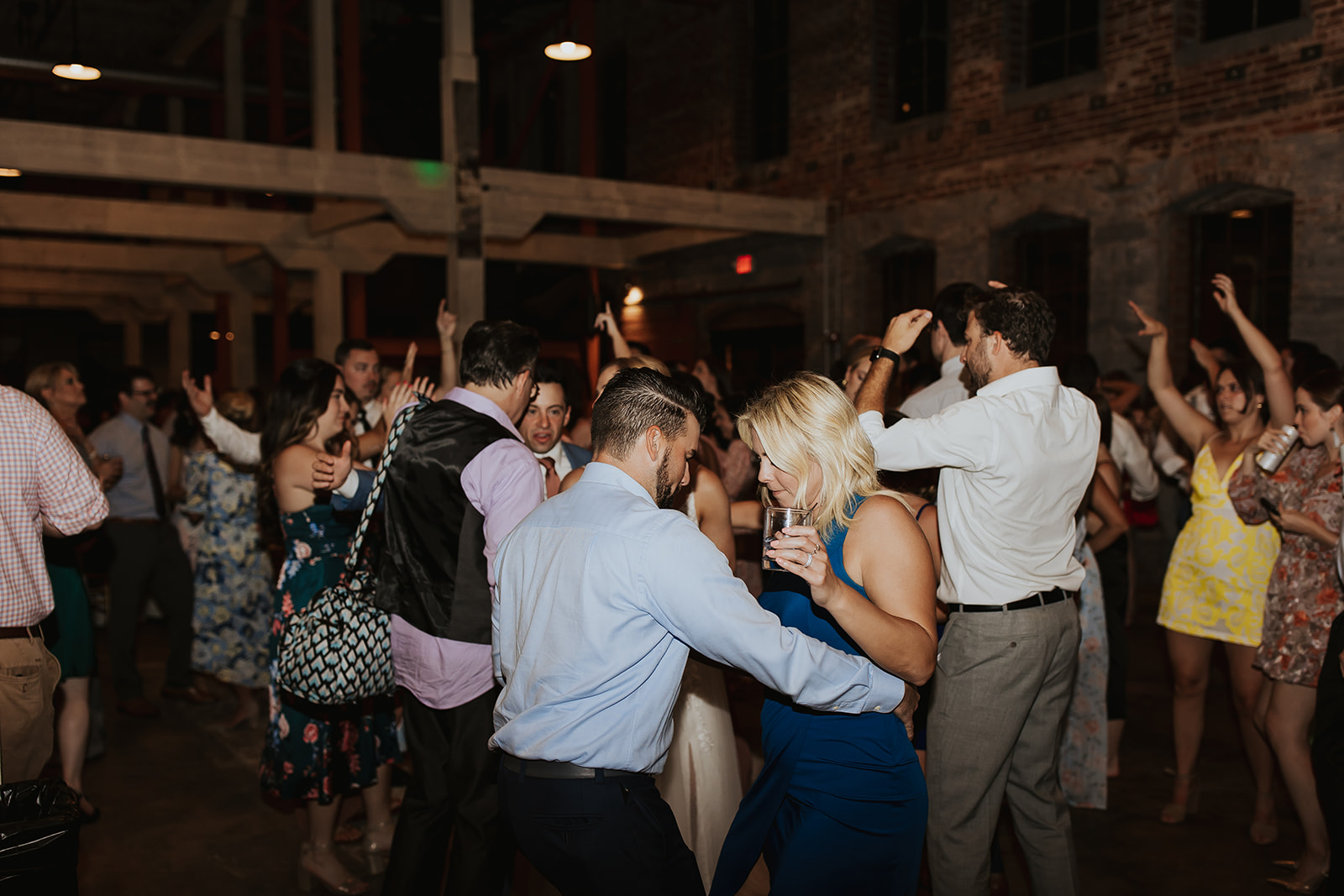 Large Group Dancing at JAMMIN' DJs Event