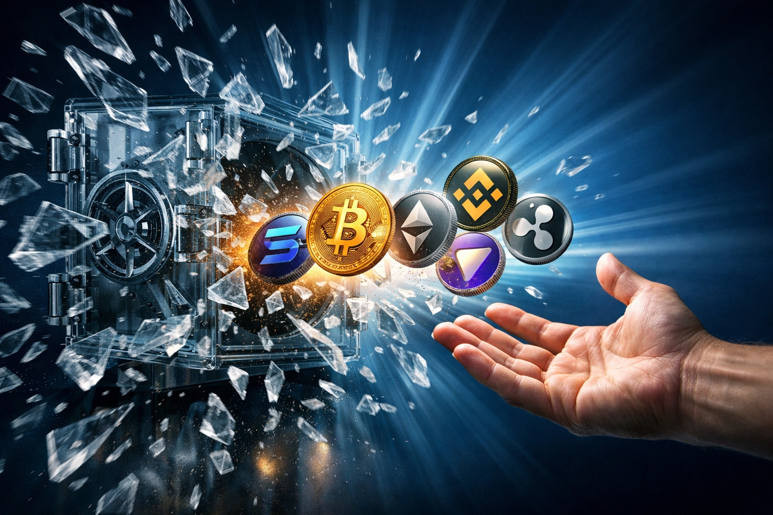 Self-custody crypto payments eliminating third-party custodial control for merchants