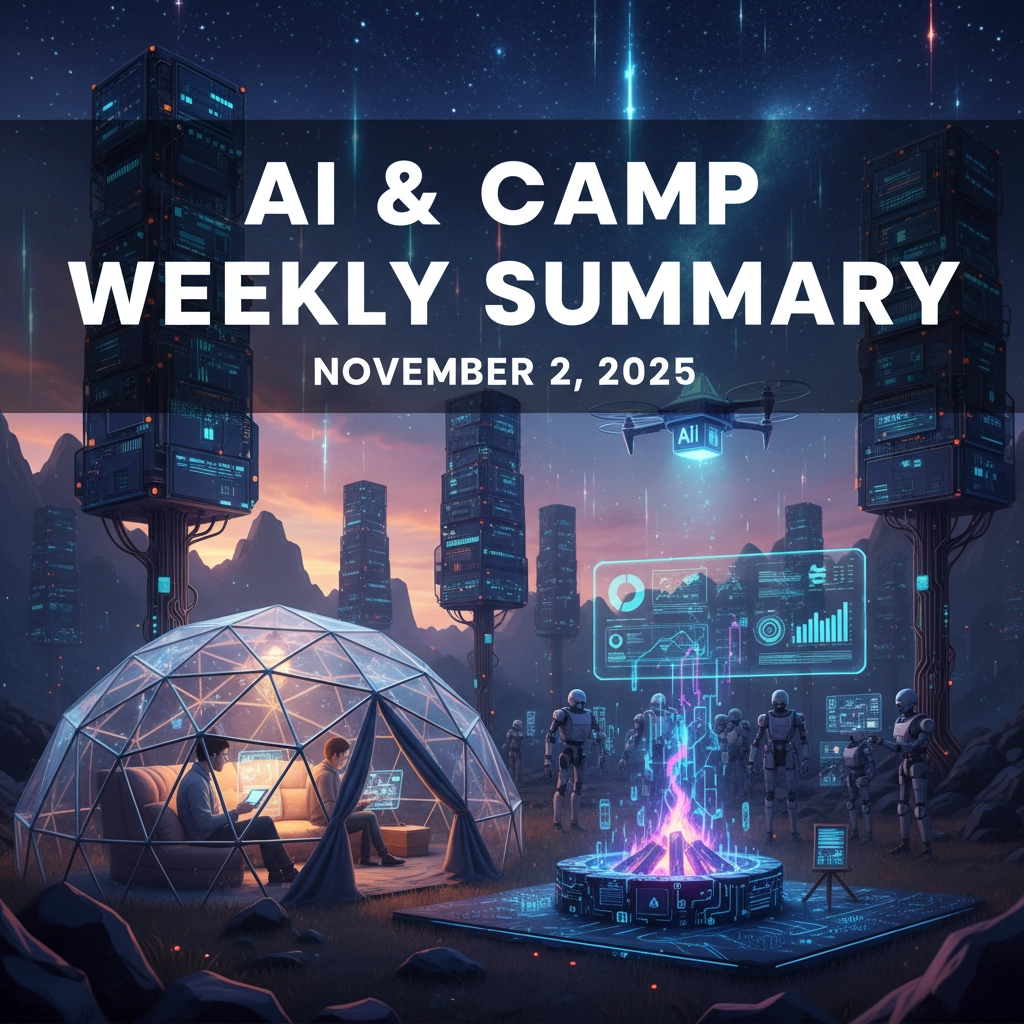 AI and Camp Weekly Summary : November 2, 2025